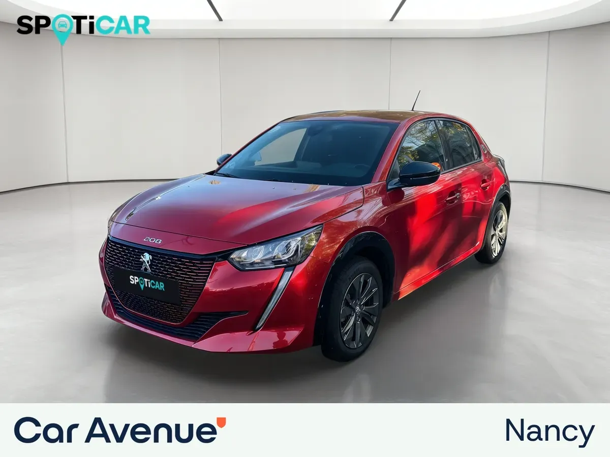 Peugeot 208 rouge d'occasion