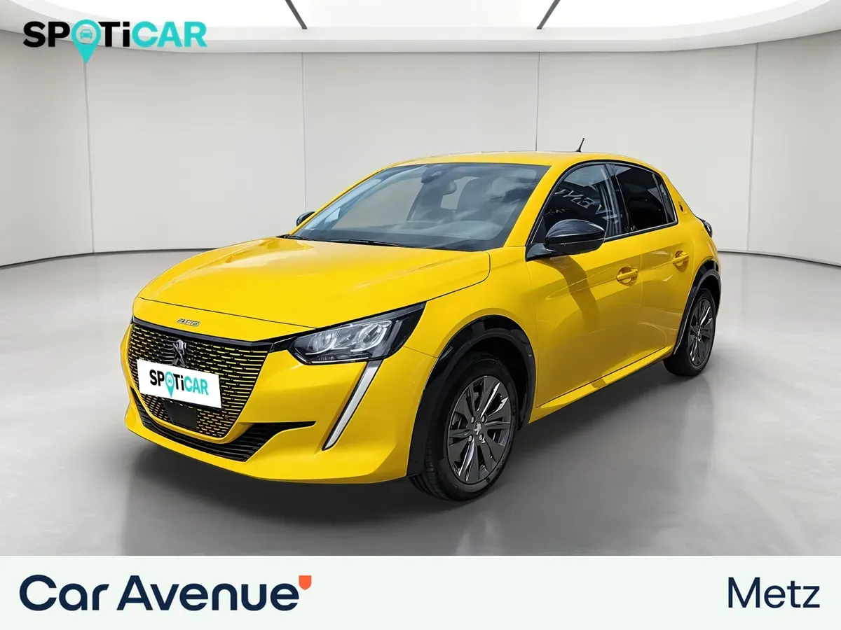 Peugeot 208 ELECTRIQUE teinte m. jaune faro d'occasion