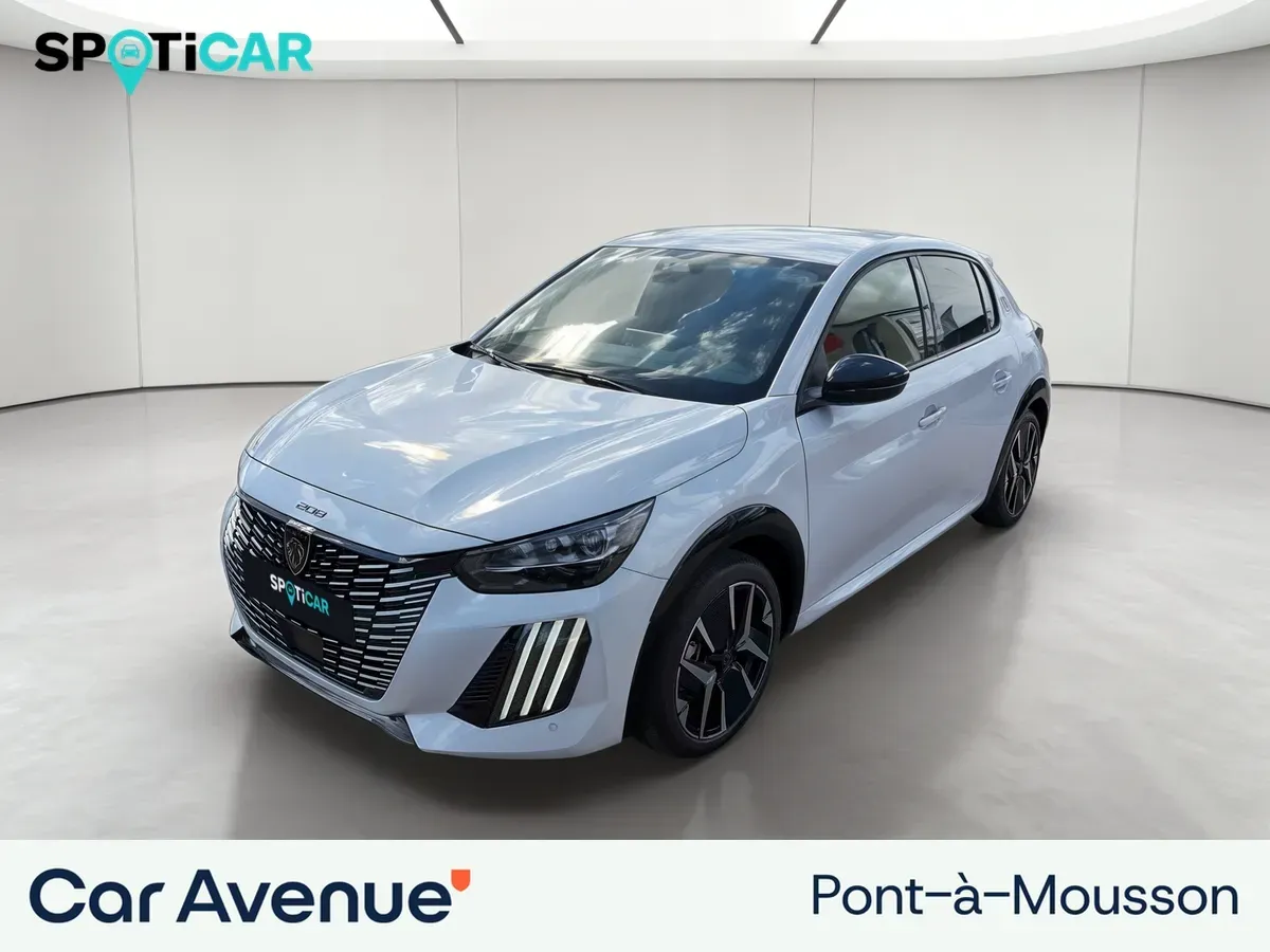 Peugeot 208 ELECTRIQUE blanc okenite (m) neuf