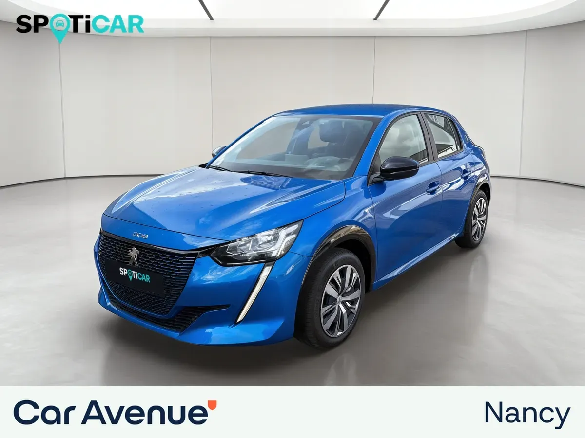 Peugeot 208 bleu vertigo (v) d'occasion
