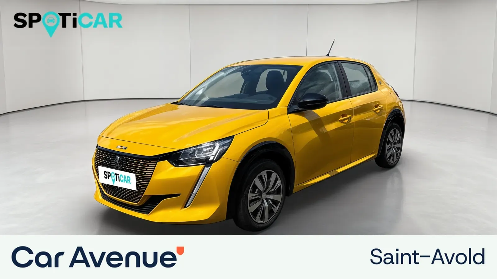 Peugeot 208 teinte m. jaune faro d'occasion