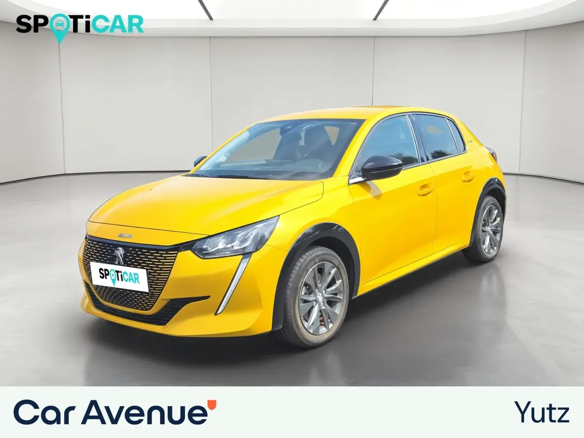 Peugeot 208 ELECTRIQUE teinte m. jaune faro d'occasion
