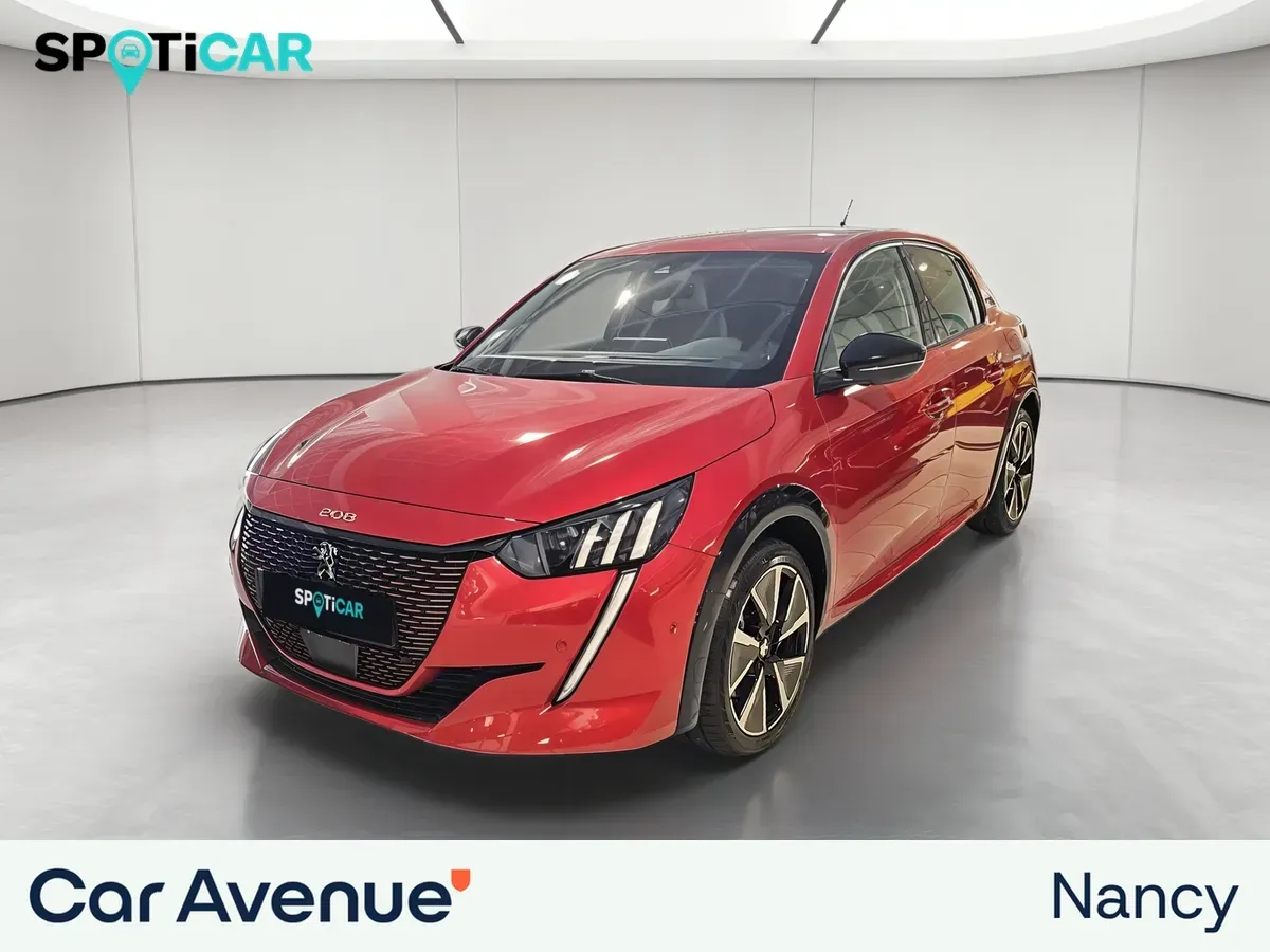 Peugeot 208 rouge d'occasion