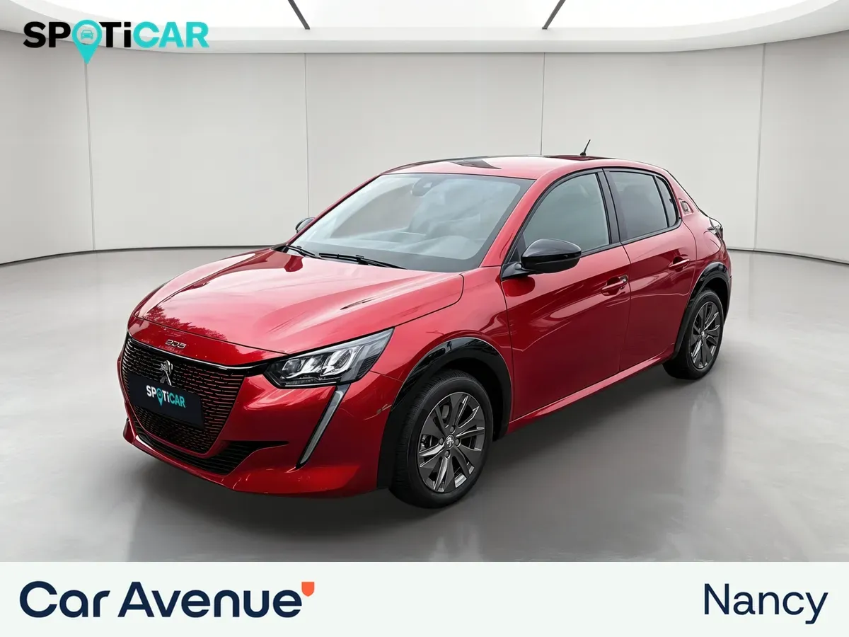 Peugeot 208 ELECTRIQUE rouge elixir (v) d'occasion