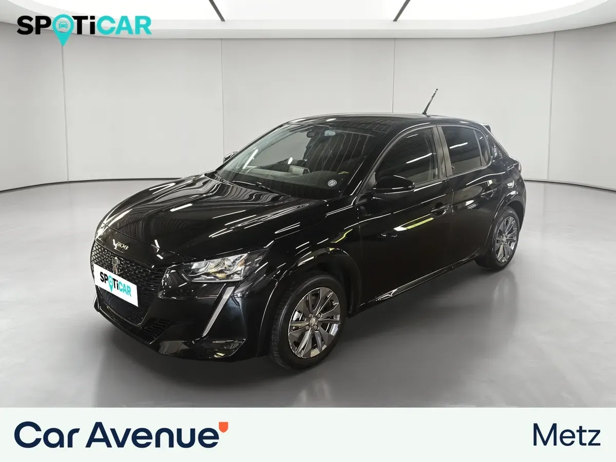 Peugeot 208 noir d'occasion