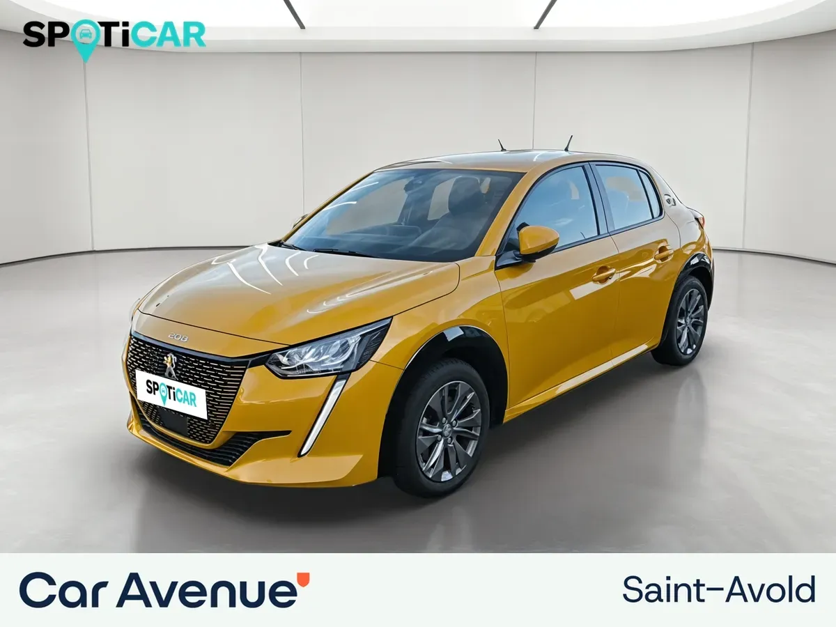 Peugeot 208 teinte m. jaune faro d'occasion