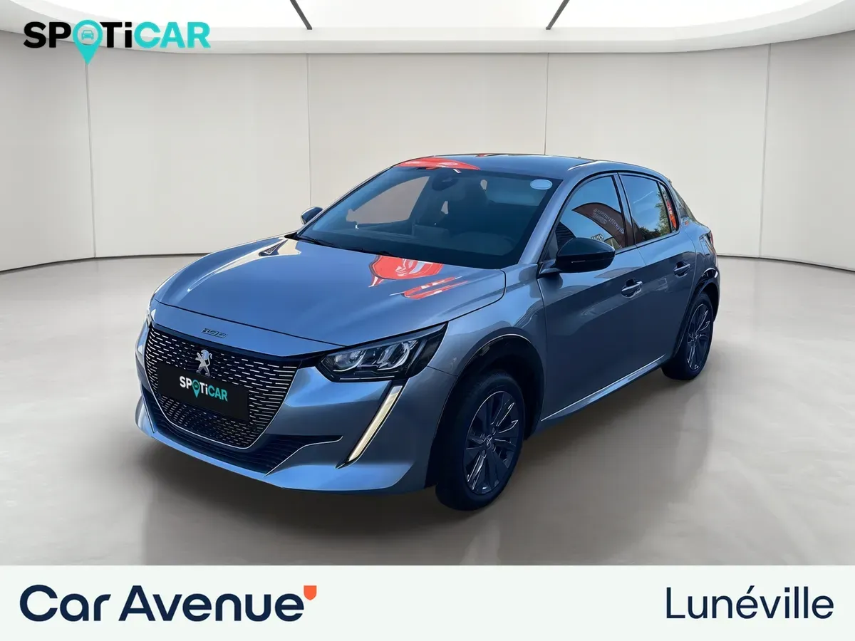 Peugeot 208 gris d'occasion