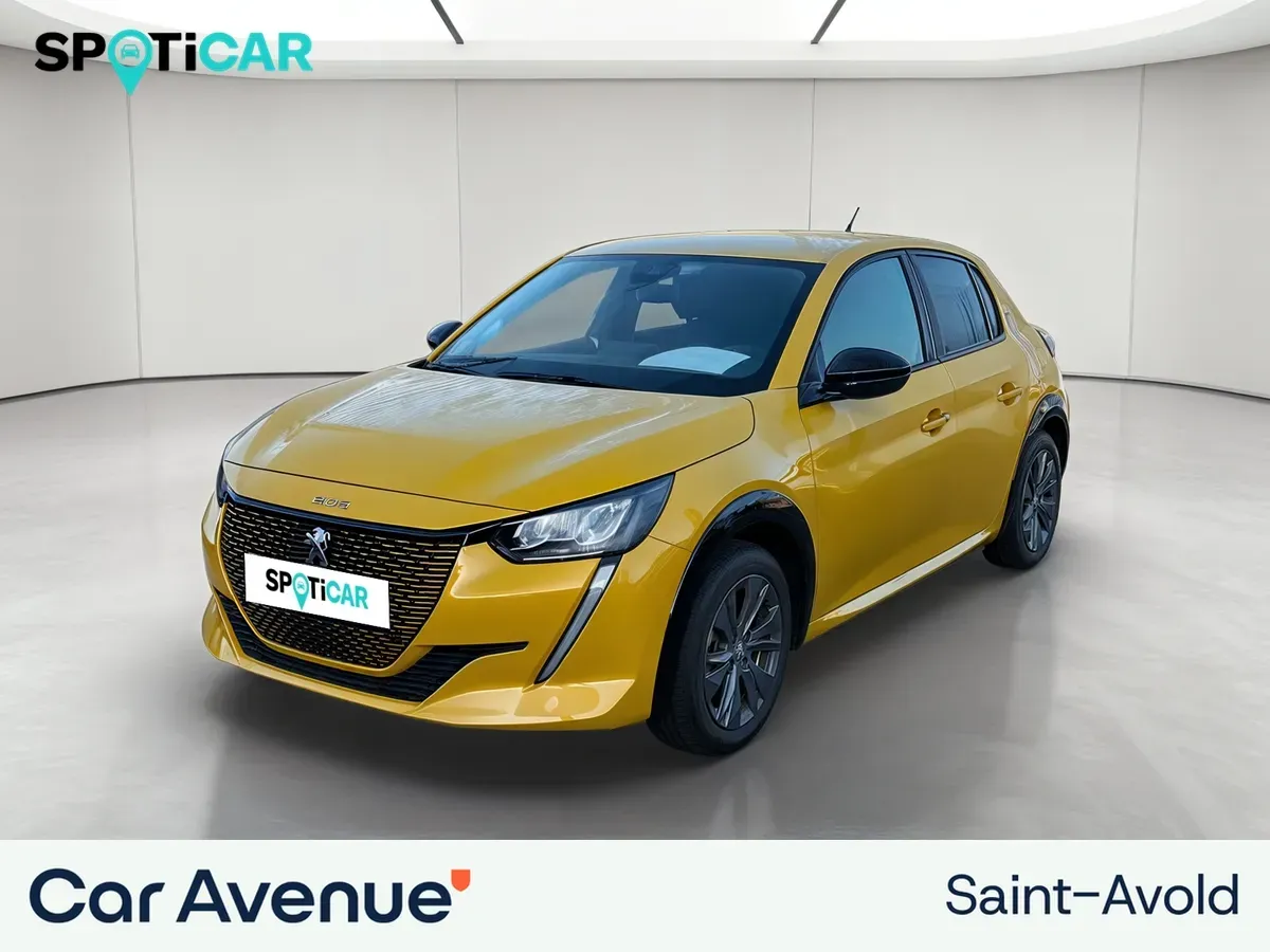 Peugeot 208 teinte m. jaune faro d'occasion