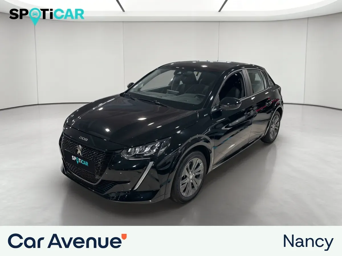 Peugeot 208 noir d'occasion