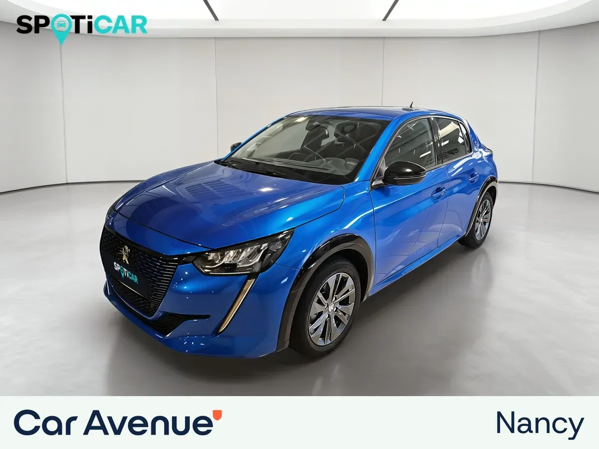 Peugeot 208 bleu d'occasion
