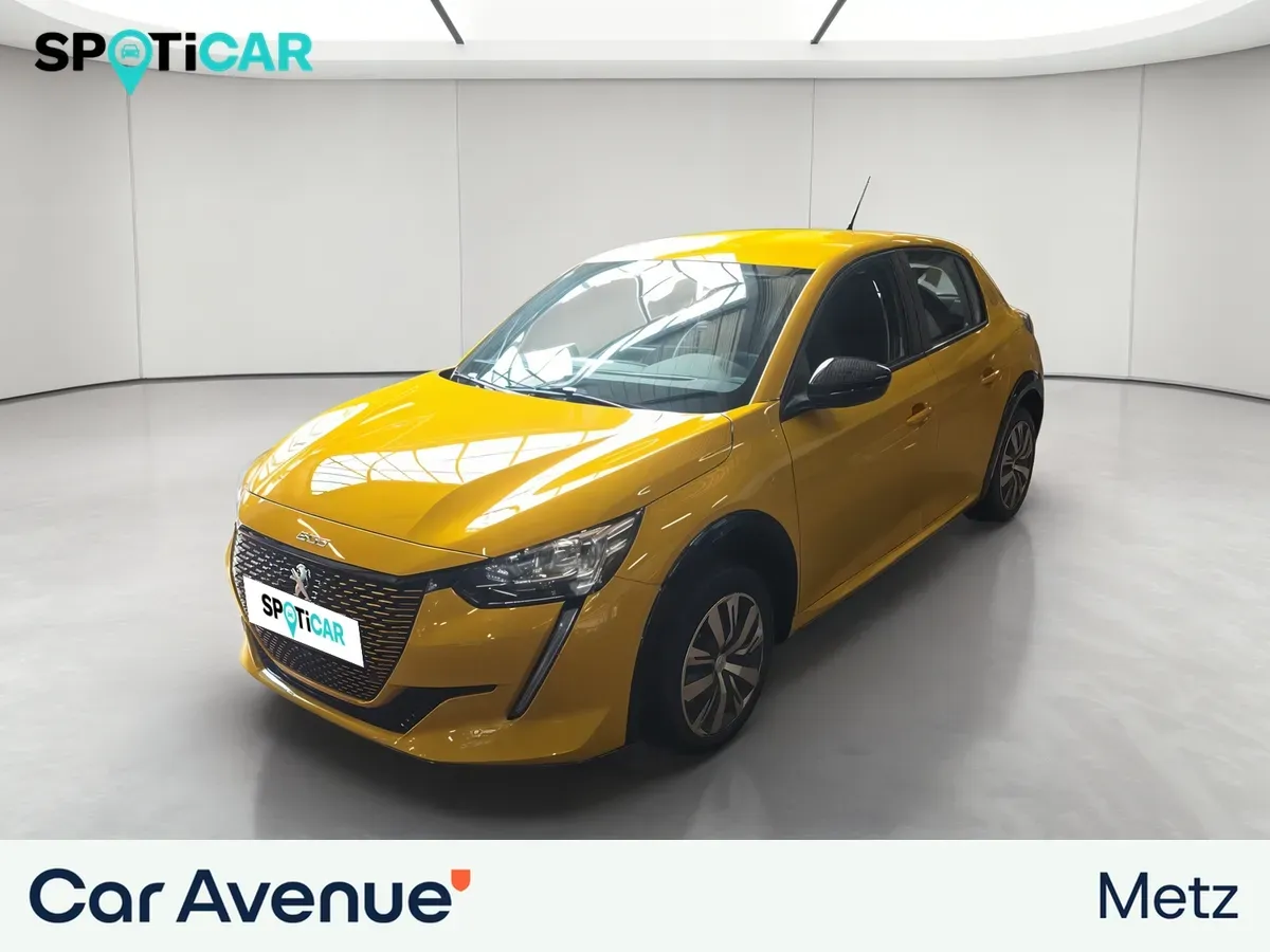 Peugeot 208 ELECTRIQUE teinte m. jaune faro d'occasion