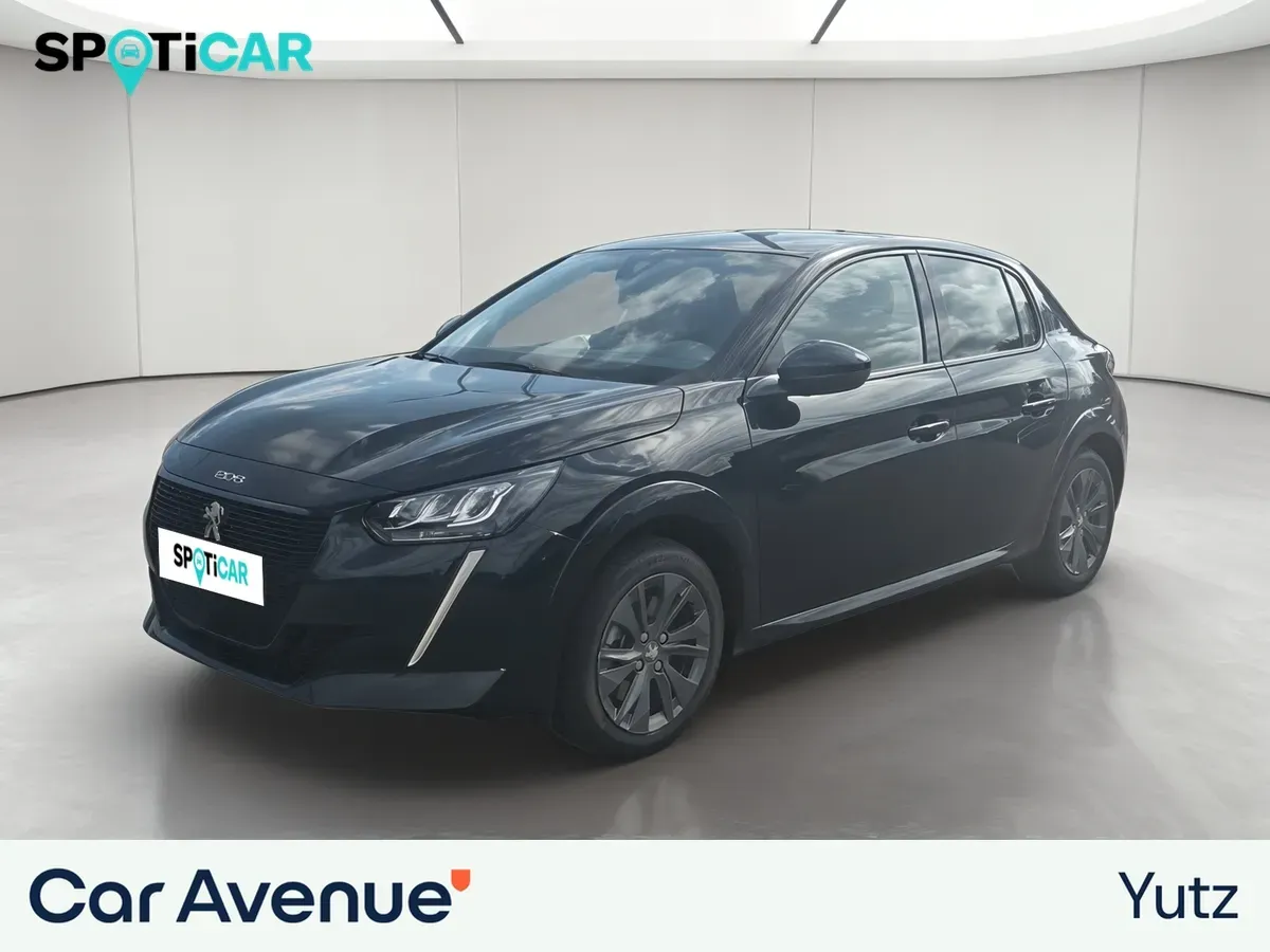 Peugeot 208 gris d'occasion