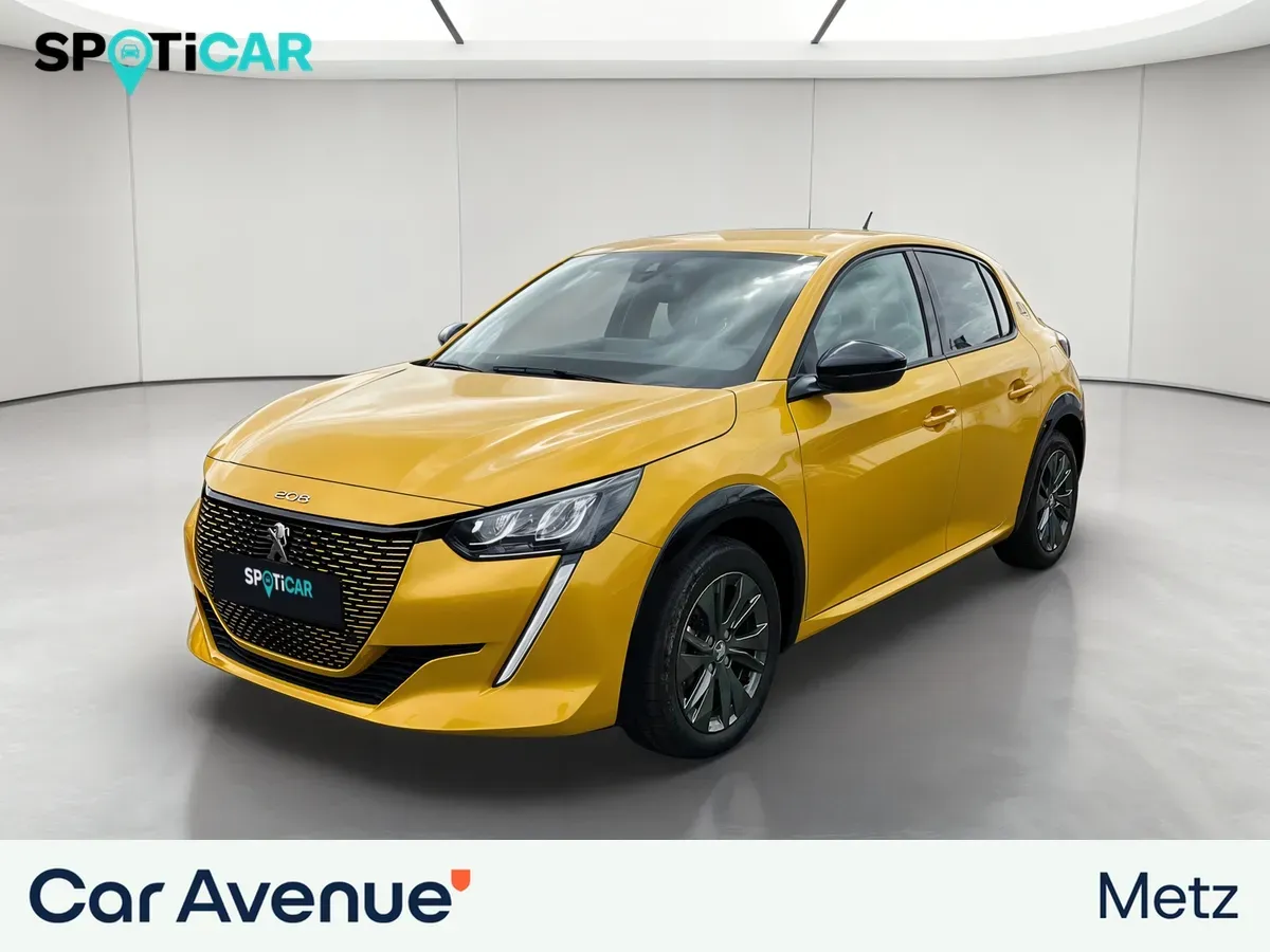 Peugeot 208 ELECTRIQUE teinte m. jaune faro d'occasion