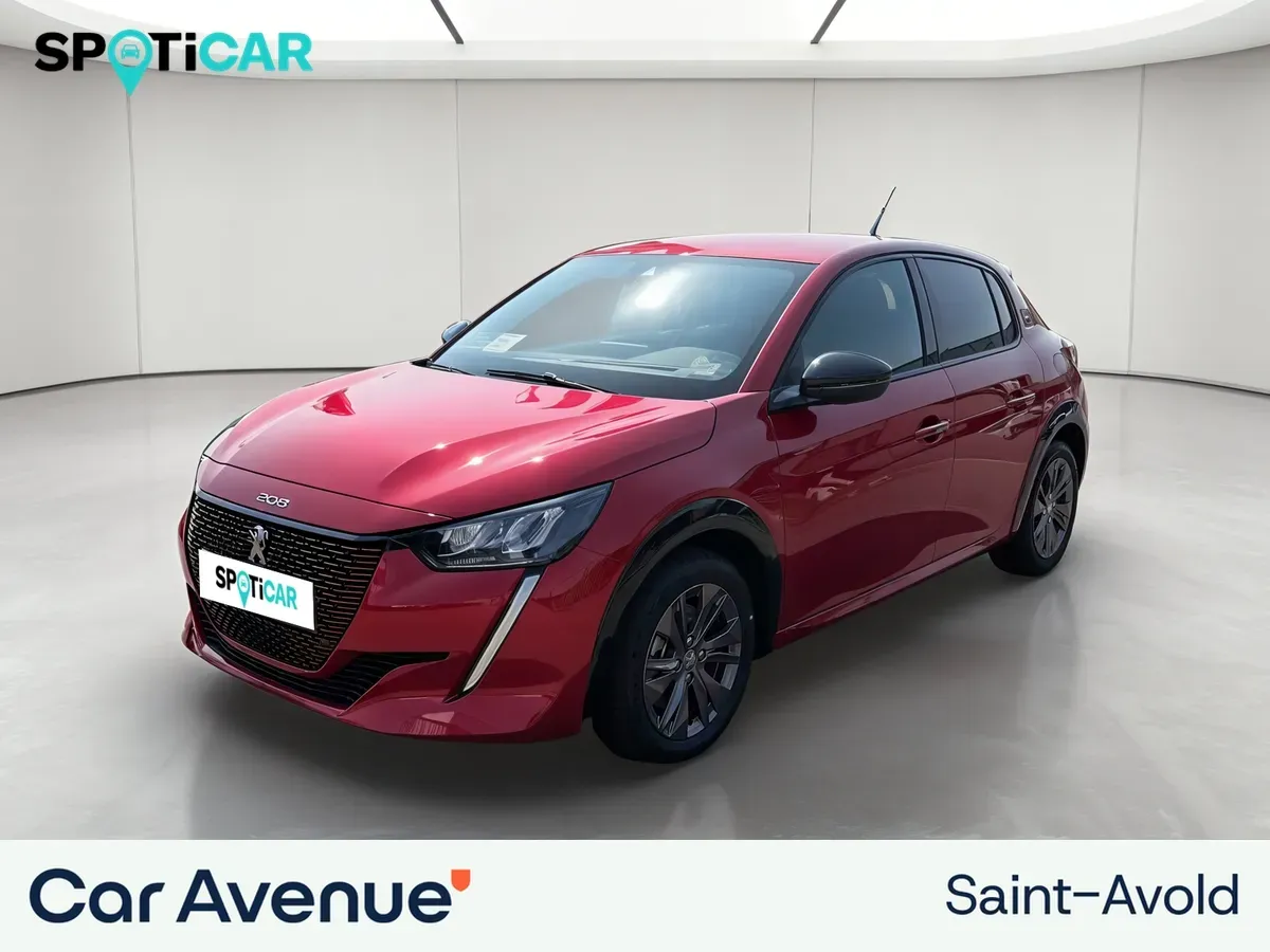 Peugeot 208 ELECTRIQUE teinte spéciale rouge elixir d'occasion