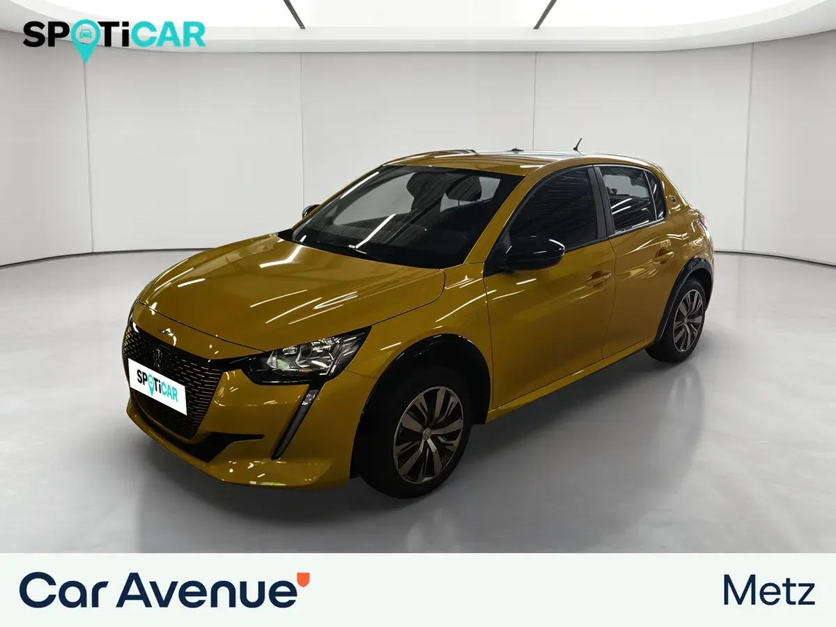 Peugeot 208 teinte m. jaune faro d'occasion