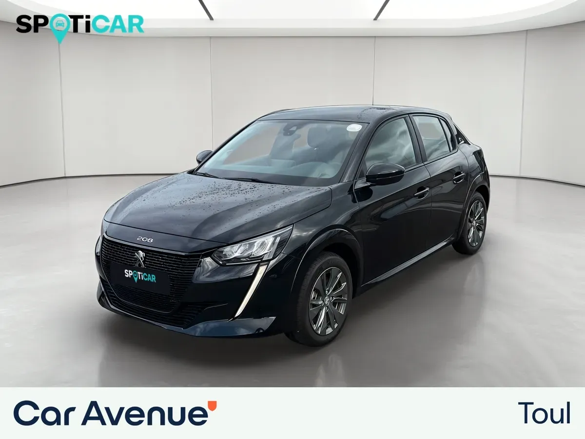 Peugeot 208 noir d'occasion