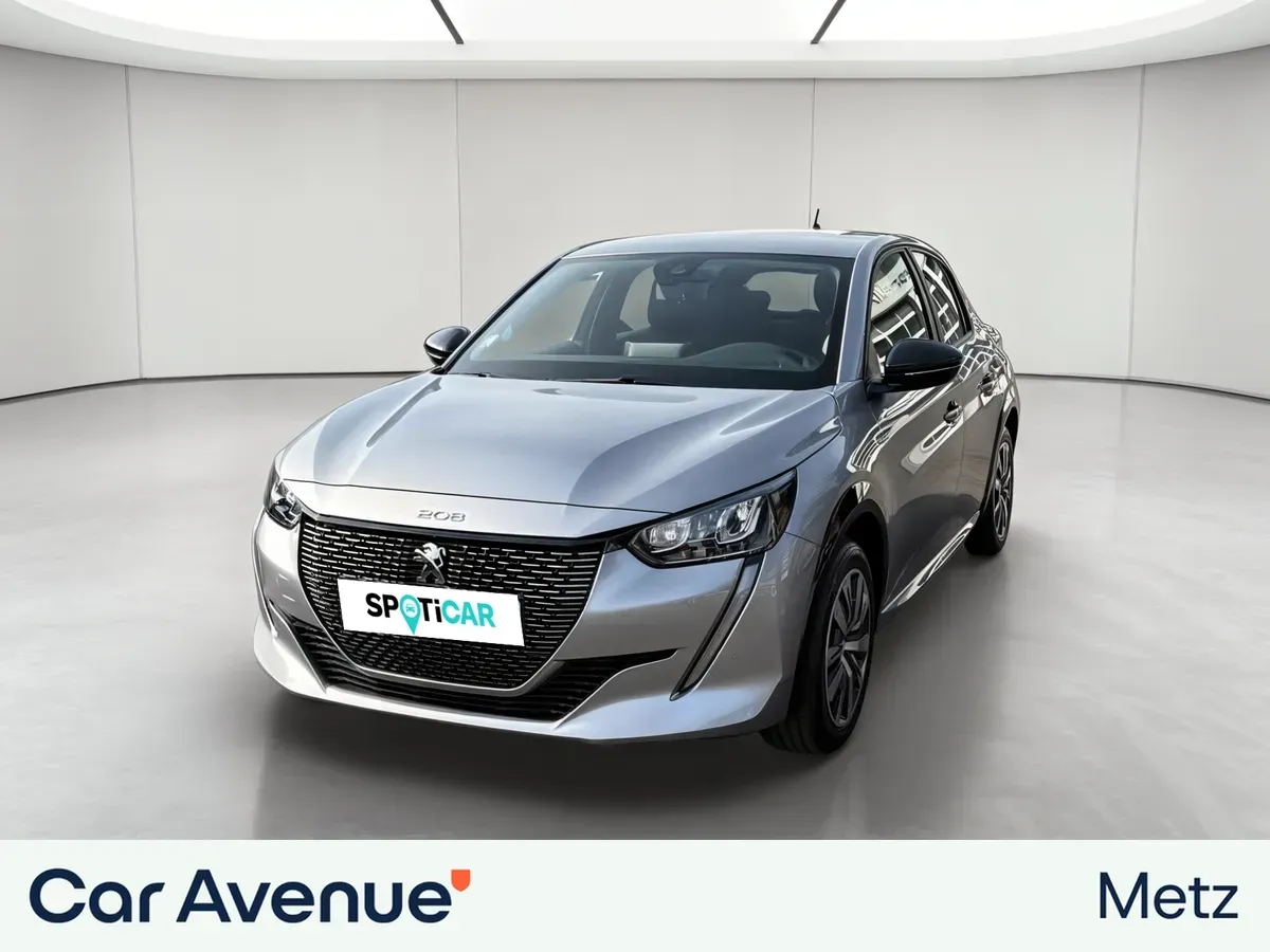 Peugeot 208 ELECTRIQUE p. m. gris acier d'occasion