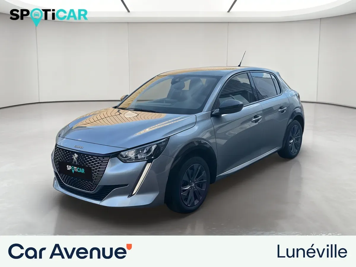 Peugeot 208 ELECTRIQUE p. m. gris acier d'occasion