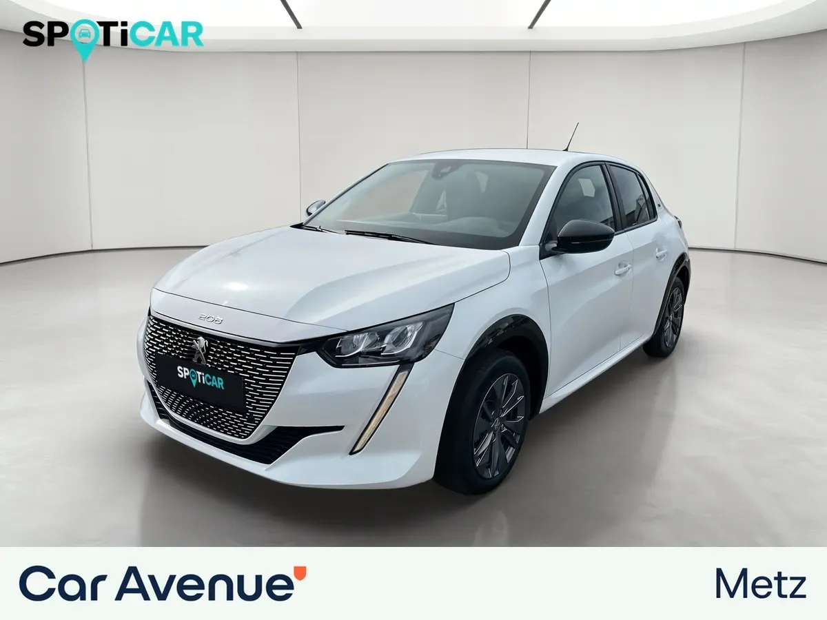 Peugeot 208 blanc d'occasion