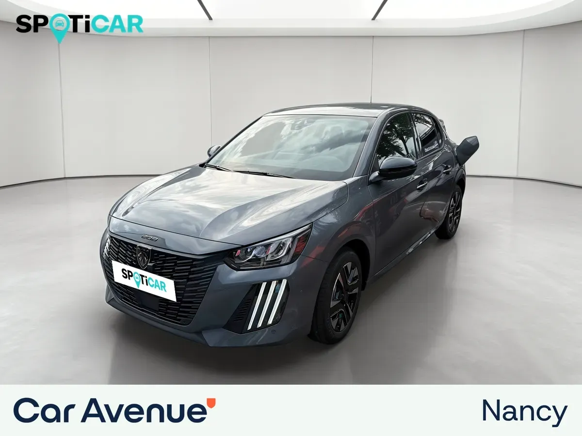 Peugeot 208 ELECTRIQUE gris selenium neuf