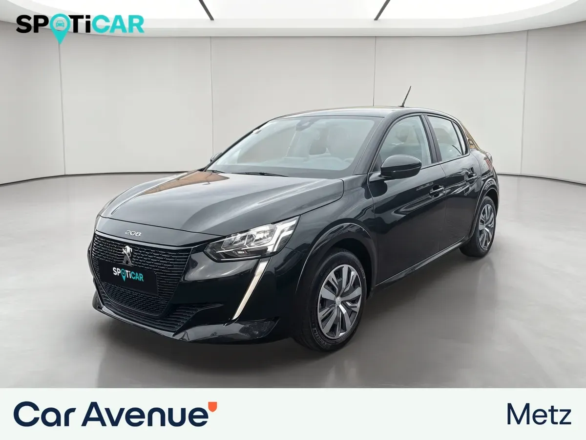 Peugeot 208 ELECTRIQUE noir perla nera p. m. d'occasion