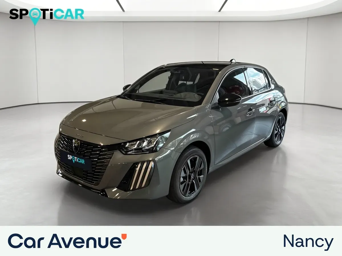 Peugeot 208 gris selenium neuf