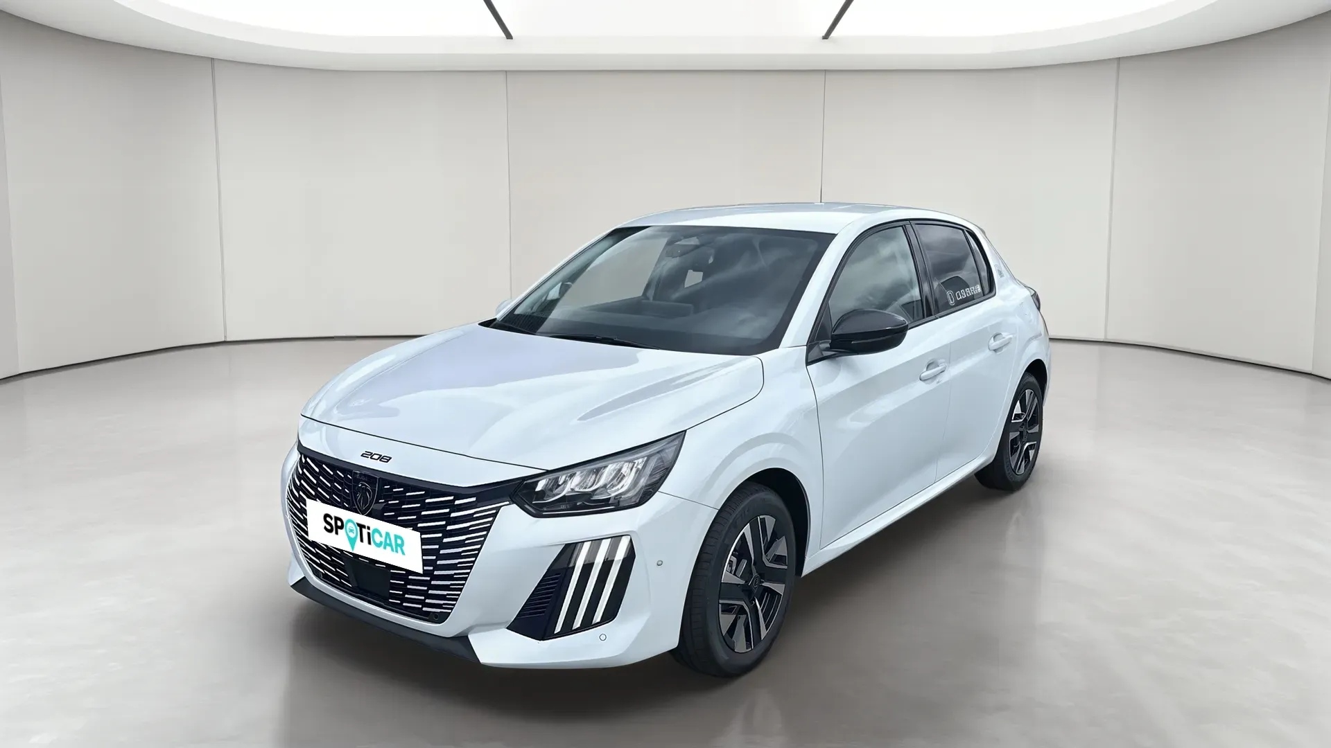 Peugeot 208 ELECTRIQUE blanc okenite (m) neuf