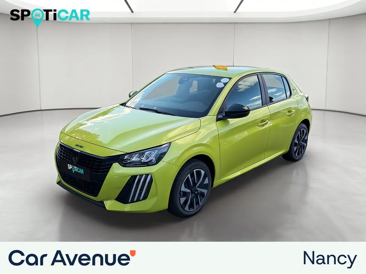 Peugeot 208 jaune agueda (m) d'occasion