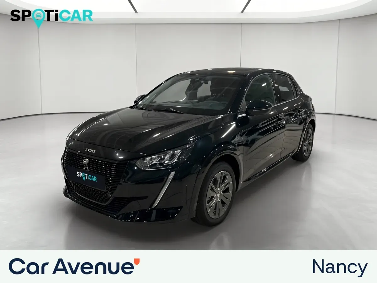 Peugeot 208 noir d'occasion