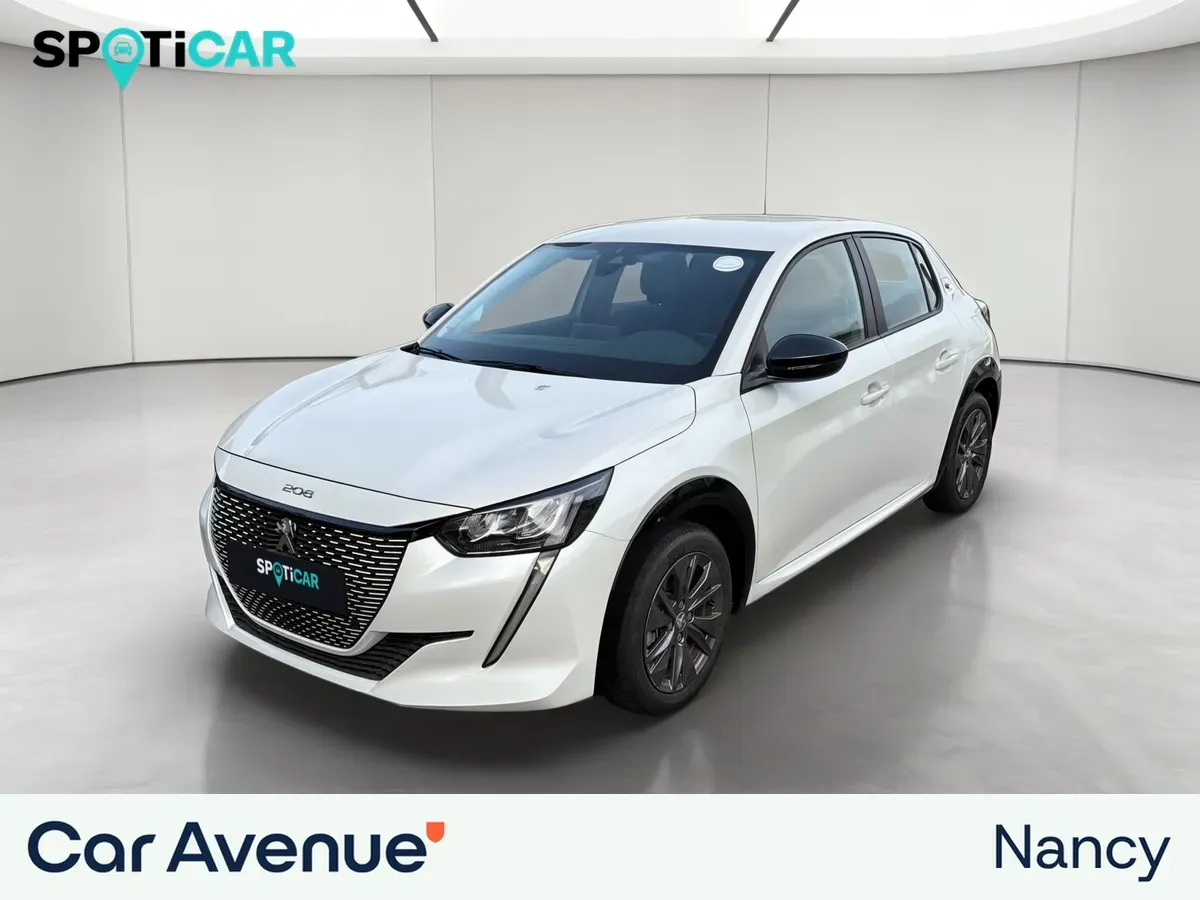 Peugeot 208 blanc d'occasion