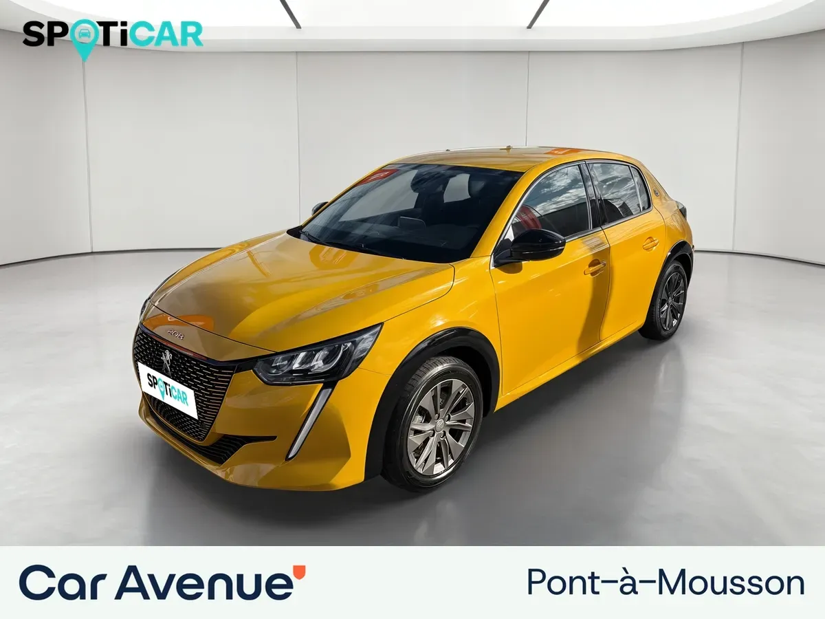 Peugeot 208 teinte m. jaune faro d'occasion