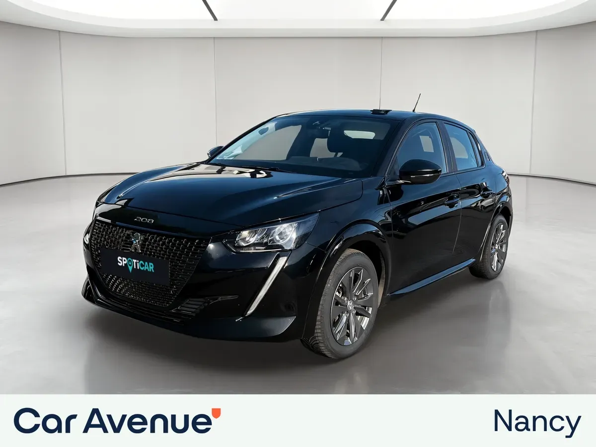 Peugeot 208 ELECTRIQUE noir perla nera (m) d'occasion
