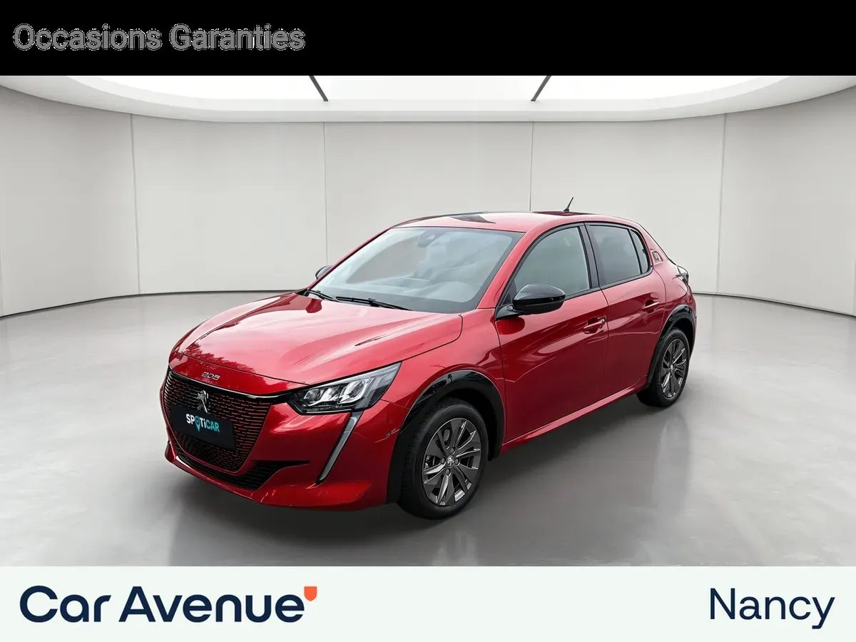 Peugeot 208 ELECTRIQUE rouge elixir (v) d'occasion