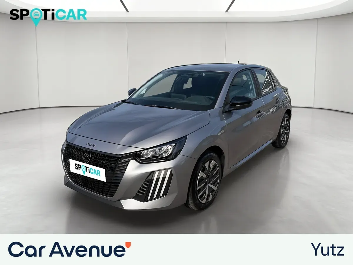 Peugeot 208 gris artense (m) neuf