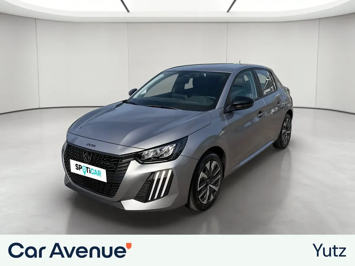 Peugeot 208 gris artense (m) neuf