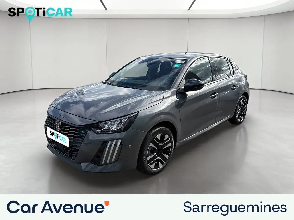 Peugeot 208 ELECTRIQUE gris selenium neuf