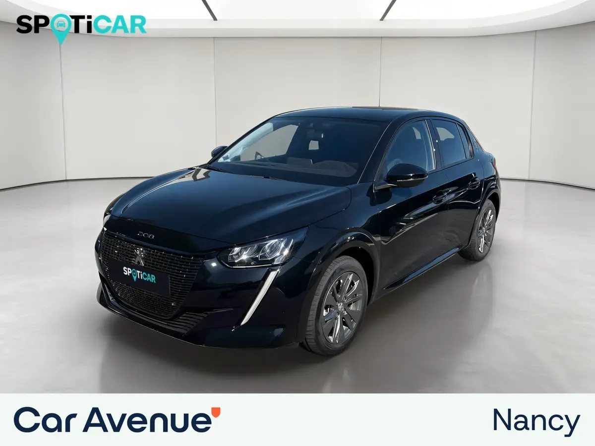 Peugeot 208 noir d'occasion