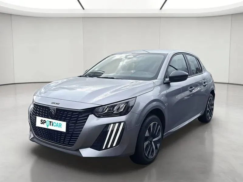 Peugeot 208 ELECTRIQUE gris artense (m) d'occasion