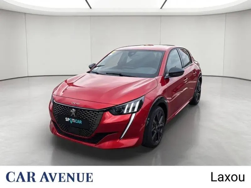 Peugeot 208 rouge d'occasion