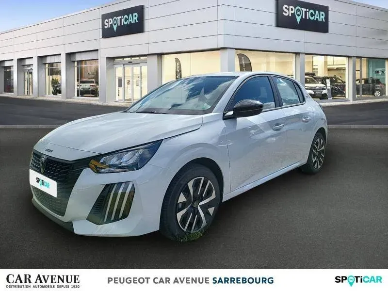 Peugeot 208 blanc okenite (m) neuf