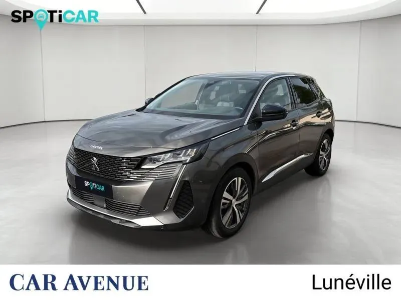 Peugeot 3008 gris platinium (m) d'occasion