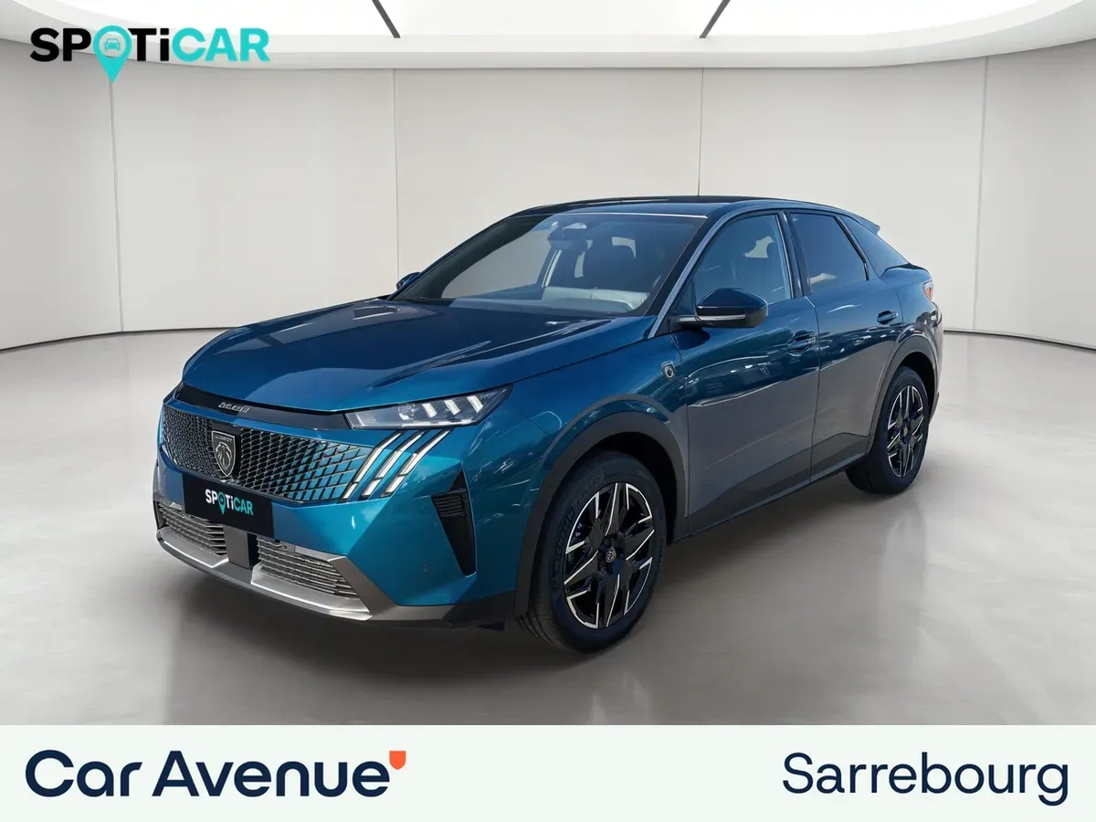 Peugeot 3008 bleu d'occasion