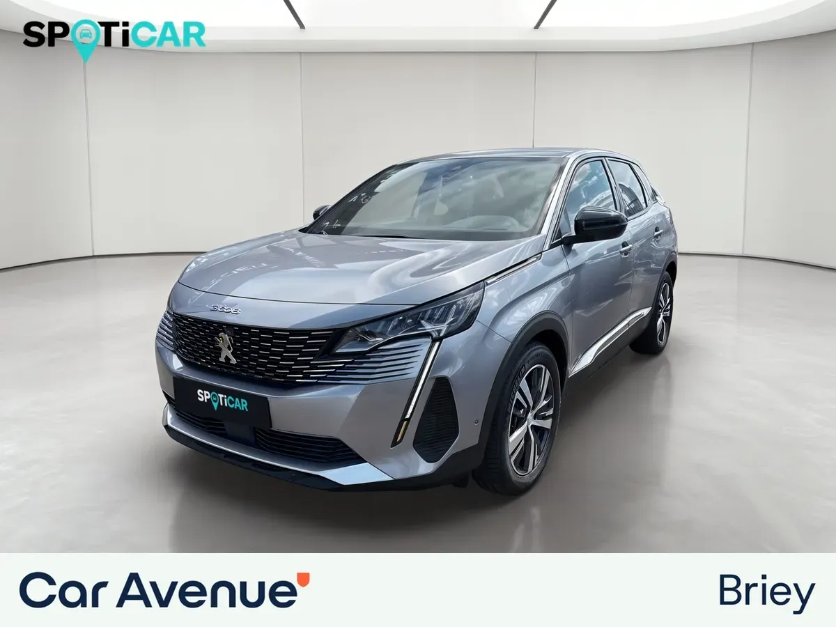 Peugeot 3008 gris d'occasion