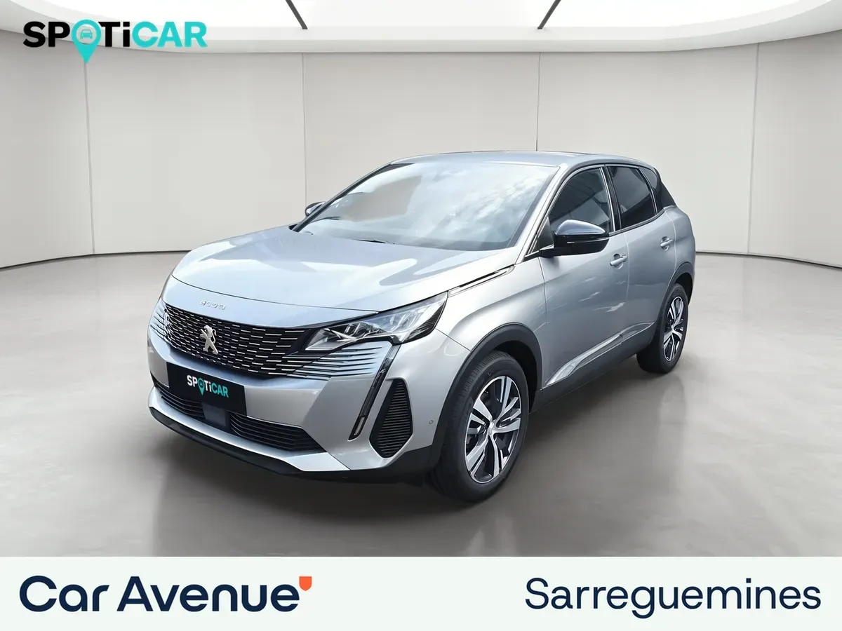 Peugeot 3008 gris d'occasion