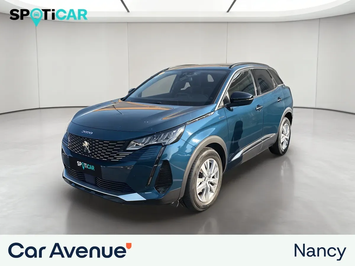 Peugeot 3008 bleu d'occasion