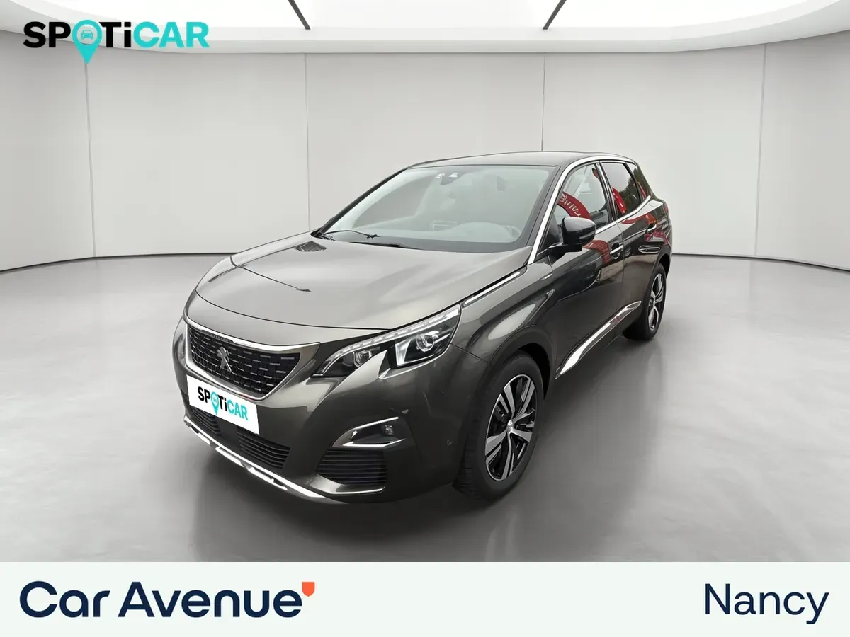 Peugeot 3008 gris d'occasion