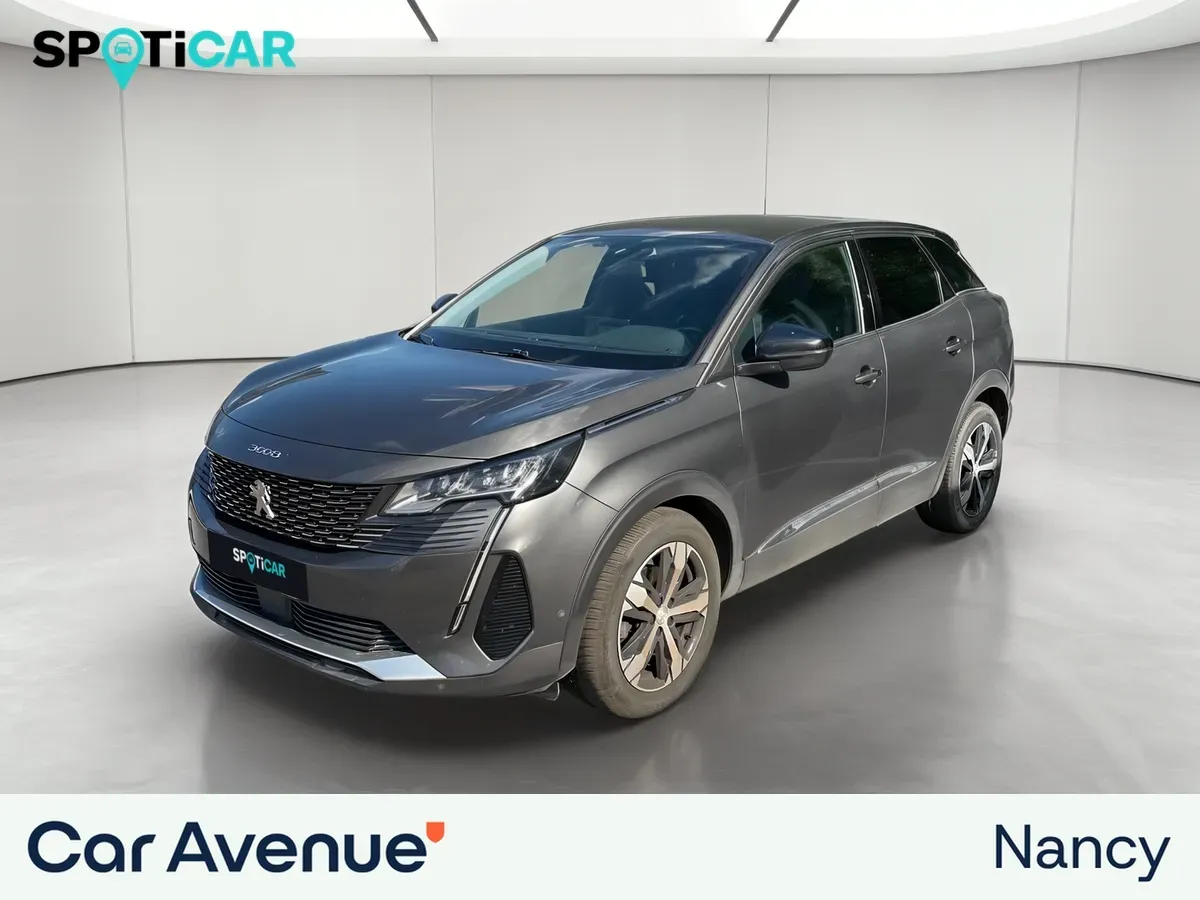 Peugeot 3008 gris platinium (m) d'occasion