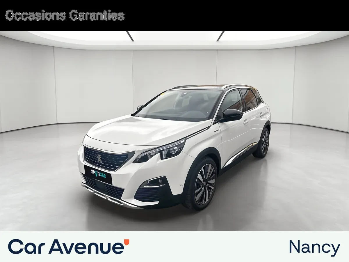 Peugeot 3008 blanc nacre (n) d'occasion