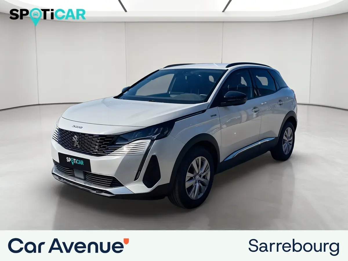 Peugeot 3008 bleu d'occasion