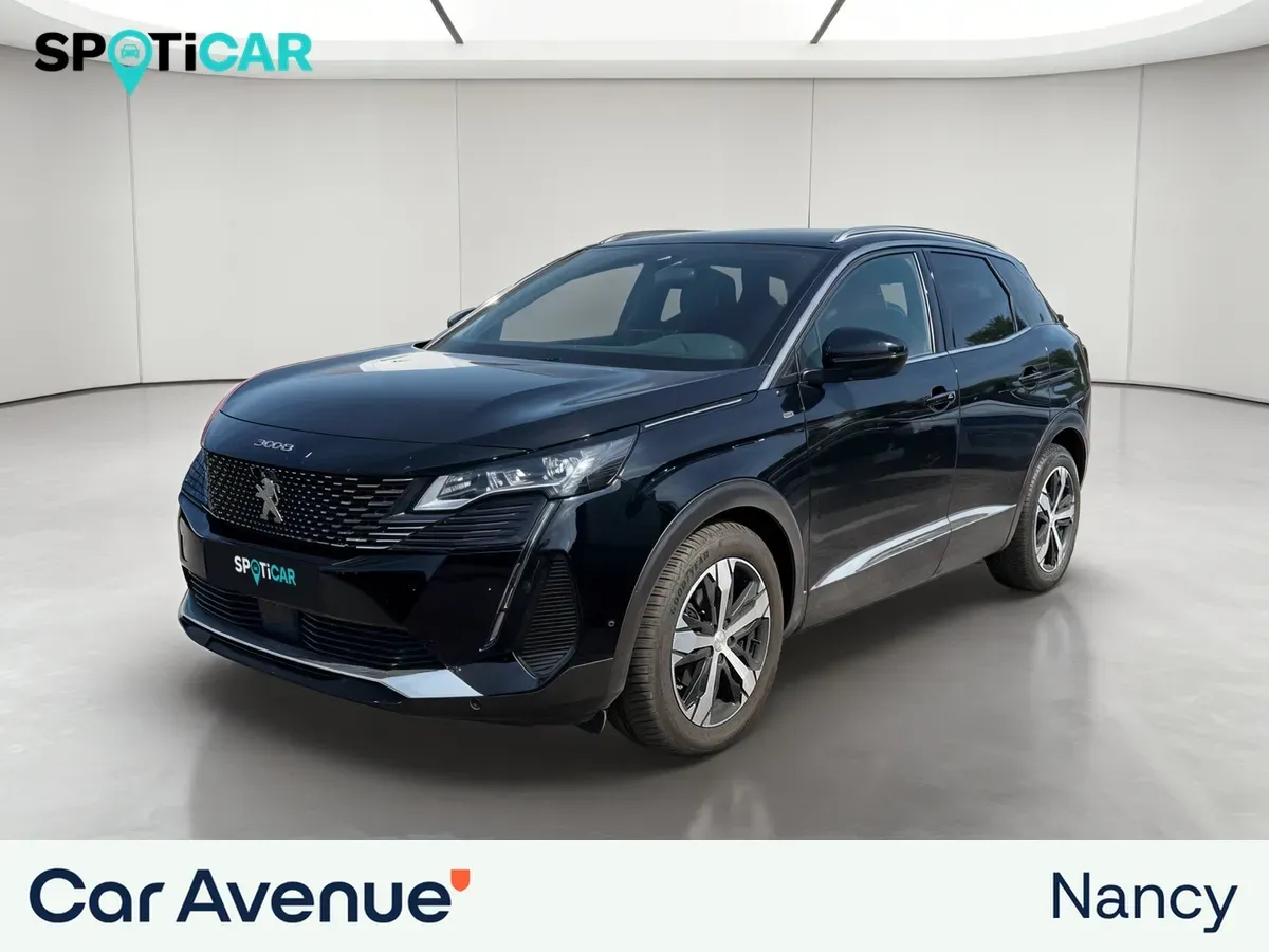 Peugeot 3008 noir d'occasion